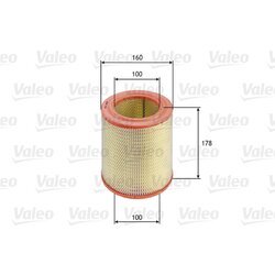 Vzduchový filter VALEO 585618