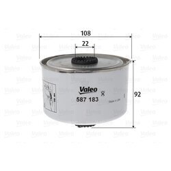 Palivový filter VALEO 587183
