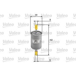 Palivový filter VALEO 587028