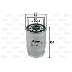 Palivový filter VALEO 587741