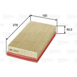 Vzduchový filter VALEO 585037
