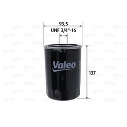 Olejový filter VALEO 586101