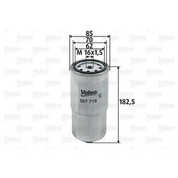 Palivový filter VALEO 587719