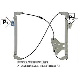 Mechanizmus zdvíhania okna VALEO 852545