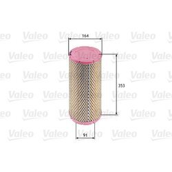 Vzduchový filter VALEO 585624