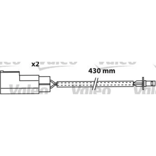 Sada brzdových platničiek kotúčovej brzdy 541736 /VALEO/ - obr. 4