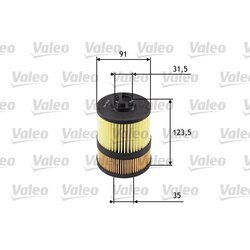 Olejový filter VALEO 586549