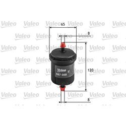 Palivový filter VALEO 587009