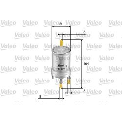 Palivový filter VALEO 587030