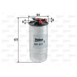 Palivový filter VALEO 587517