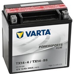 Štartovacia batéria VARTA 512014020I314