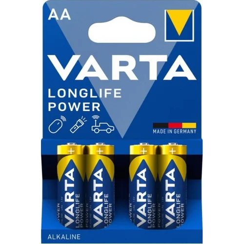 Alkalická batéria AA LR6 1,5 V, (4 ks) /VARTA/