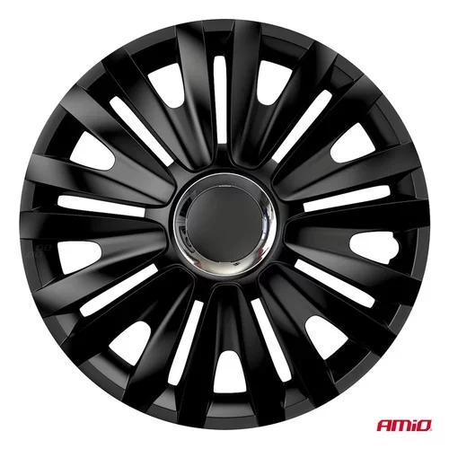 Puklice Royal 14” čierna sada 4ks COLOR BOX /VERSACO/ - obr. 1