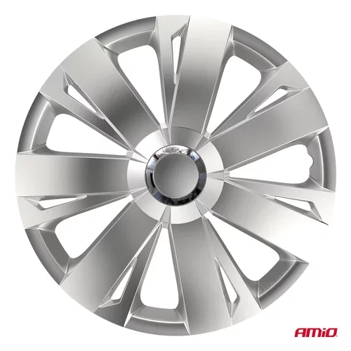 Puklice Energy 14” strieborná sada 4ks COLOR BOX /VERSACO/ - obr. 1