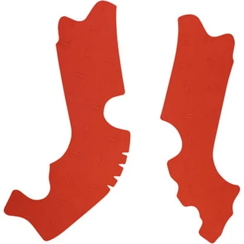 Gumené chrániče rámu Honda VIBRAM M7349R (sada, červená)