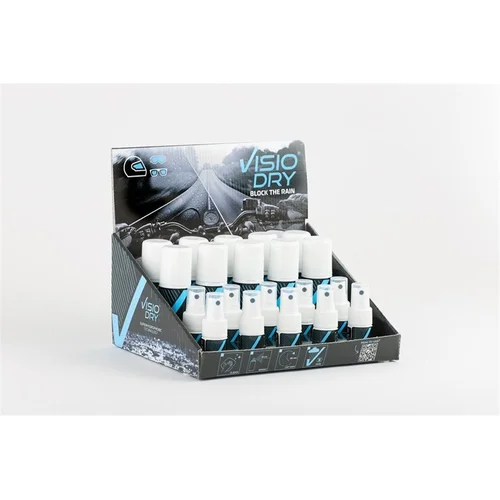 Superhydrofóbny aerosol 35 ml + sprej 15 ml VISIODRY VDA050/ML1 X10 VDP023/ML1 X10 FULL DISPL obchodné balenie 10+10 ks