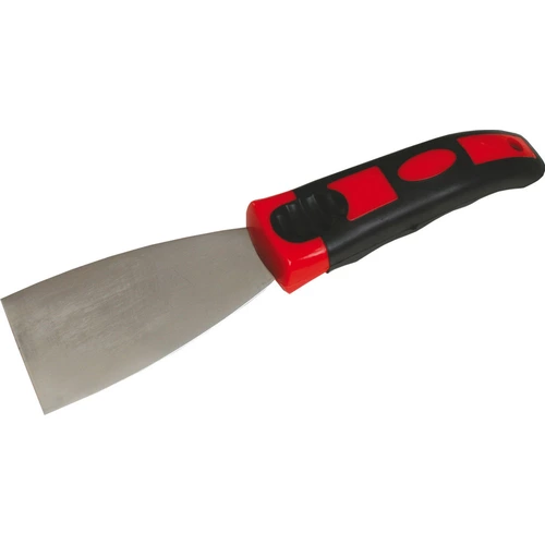 Špachtľa antikorová, pogumovaná ergonomická rukoväť, 50mm VOREL