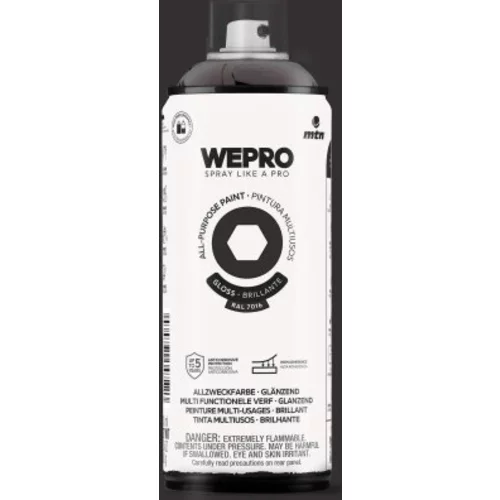 WEPRO Solvent Apolo Grey Gloss RAL 7016 400 ml