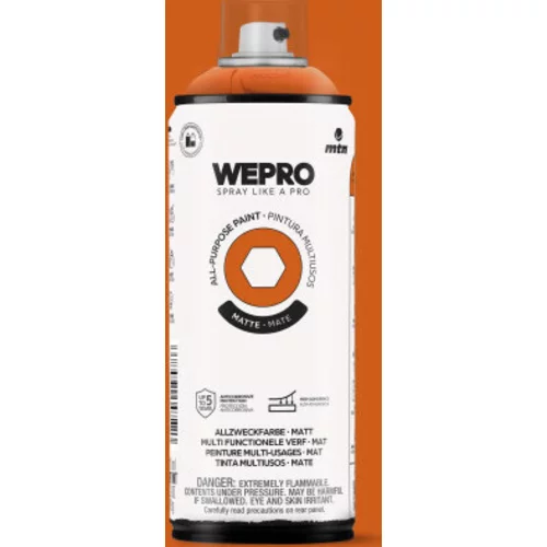 WEPRO Solvent Spritz Orange Matt 400 ml