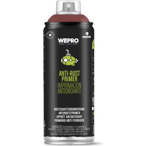 Farba v spreji Červená WEPRO Anti-Rust Primer Red 400ml