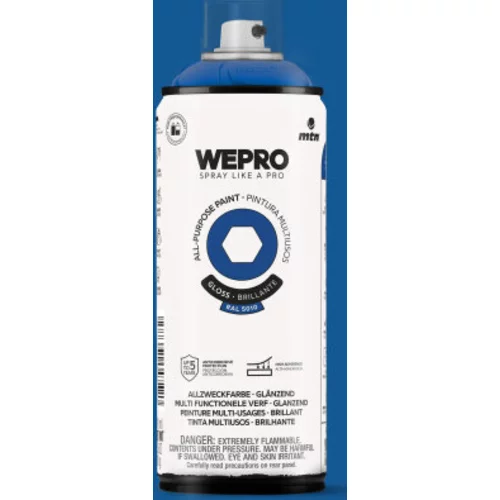 WEPRO Solvent Klein Blue Gloss RAL 5010 400 ml