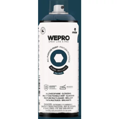 WEPRO Solvent Moana Blue Gloss RAL 5020 400 ml