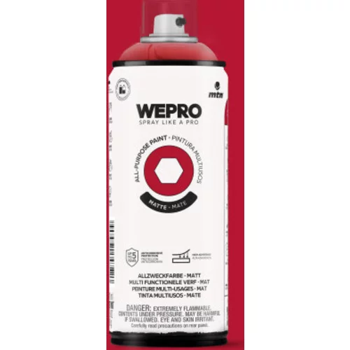 WEPRO Solvent Tango Red Matt 400 ml