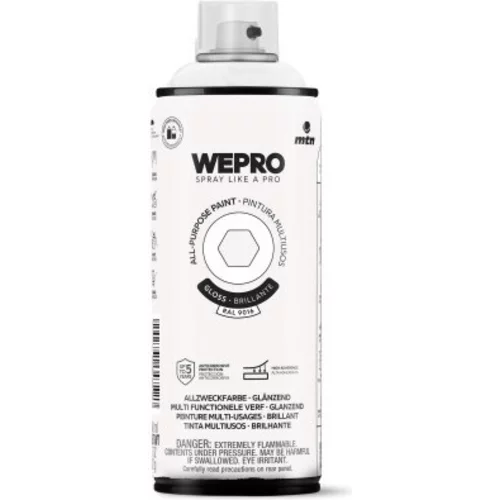 WEPRO Solvent Igloo White Gloss Gloss RAL 9016 400 ml