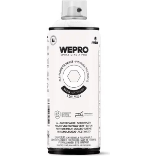 WEPRO Solvent Igloo White Satin Satin RAL 9016 400 ml