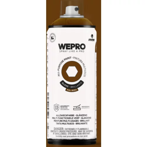 WEPRO Solvent Whiskey Brown Gloss RAL 8002 400 ml