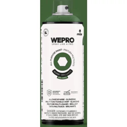 WEPRO Solvent Envy Green Gloss RAL 6002 400 ml