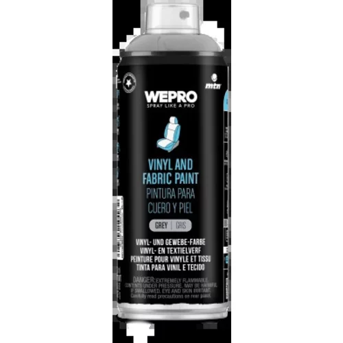 WEPRO Farba na vinyl a textil - sivá 400 ml