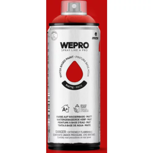 WEPRO Water Tango Red Matt 400 ml