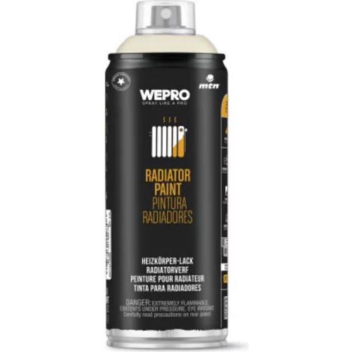 Farba na radiátory WEPRO - biela 400ml 
