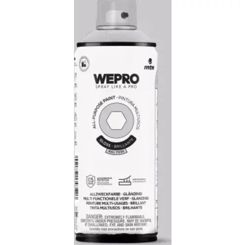 WEPRO Solvent Alaska Grey Gloss RAL 7035 400 ml