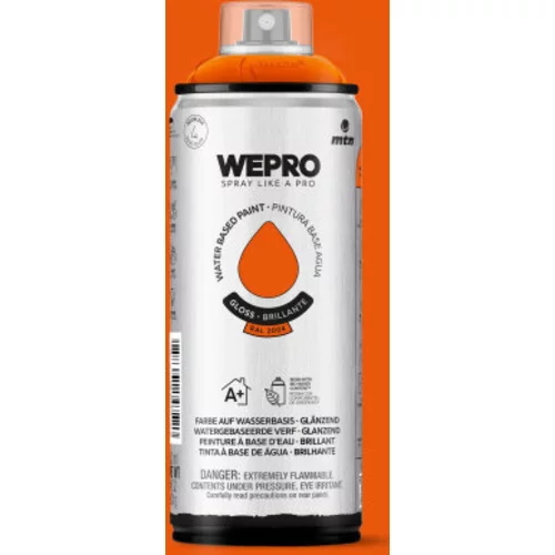 WEPRO Water Phoenix Orange Gloss RAL 2004 400 ml