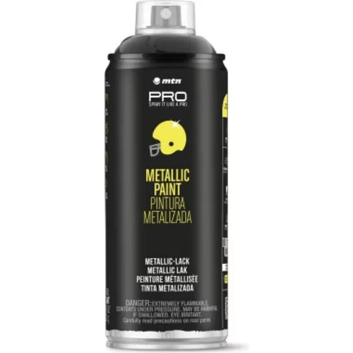 Metalická farba - čierna 400 ml /WEPRO/