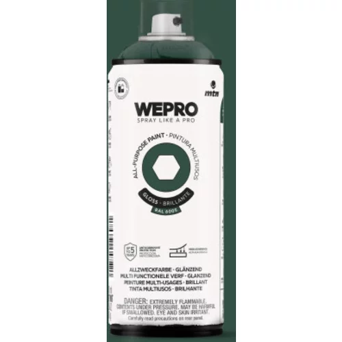 WEPRO Solvent Hobbit Green Gloss RAL 6005 400 ml