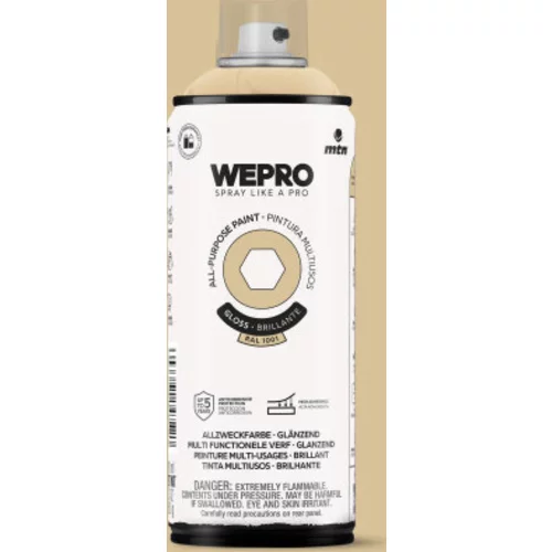 WEPRO Solvent Pancake Yellow Gloss RAL 1001 400 ml