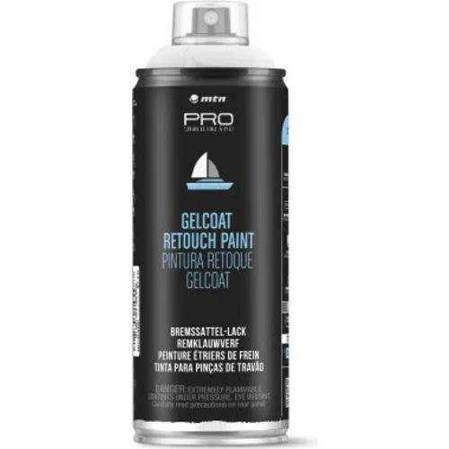 WEPRO Gelcoatová retušovacia farba - biela 400 ml