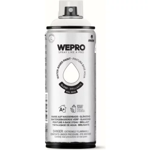 WEPRO Water Stellar White RAL 9010 400 ml