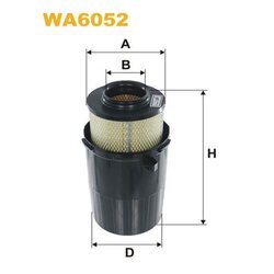 Vzduchový filter WIX FILTERS WA6052