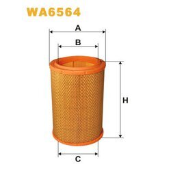 Vzduchový filter WIX FILTERS WA6564