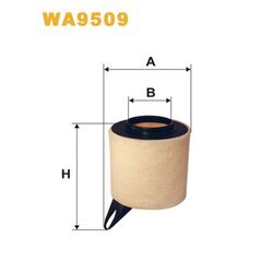 Vzduchový filter WIX FILTERS WA9509