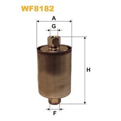 Palivový filter WIX FILTERS WF8182