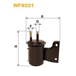 Palivový filter WIX FILTERS WF8221