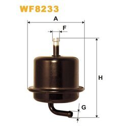 Palivový filter WIX FILTERS WF8233