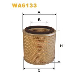 Vzduchový filter WIX FILTERS WA6133