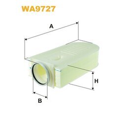 Vzduchový filter WIX FILTERS WA9727