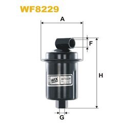 Palivový filter WIX FILTERS WF8229